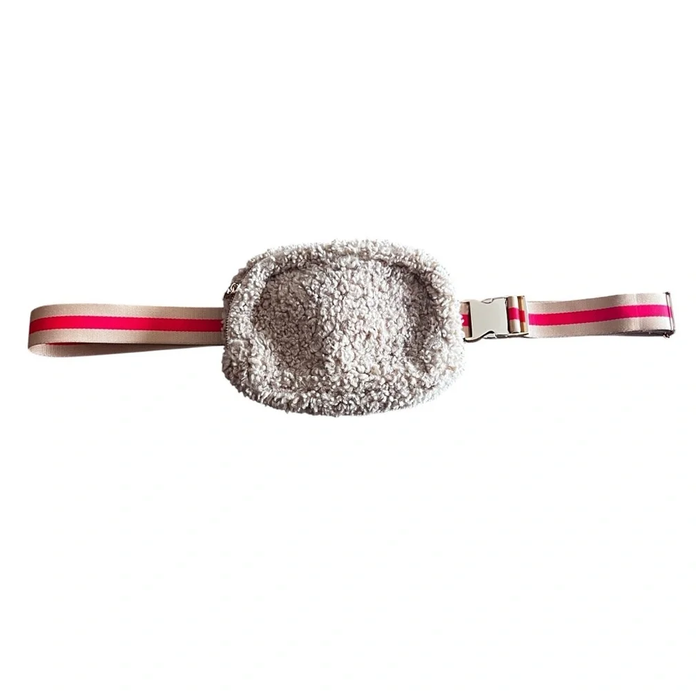 Anthropologie Libbie Fleece Belt Bag‎ / Sling Bag